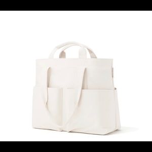 Dagne Dover vida small natural canvas tote bag